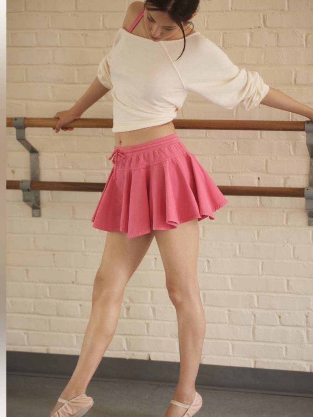 Anthropologie Daily Practice Courtside Skirt Sz L